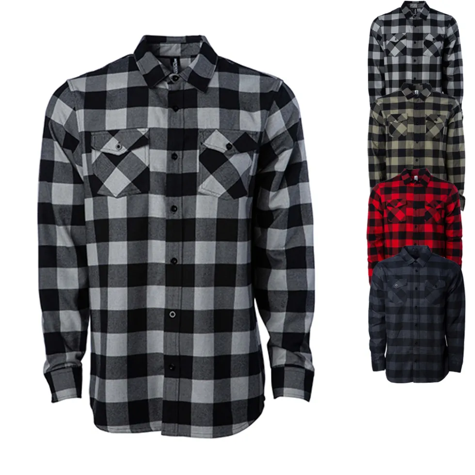 NP500 Independent Unisex Flanell Hemd