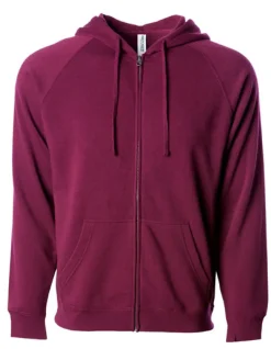 NP355 Independent Unisex Mittelgewicht Raglan Kapuzenjacke