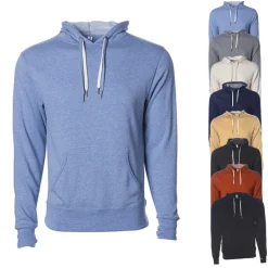 NP304 Independent Unisex Mittelgewicht French-Terry-Kapuzenjacke