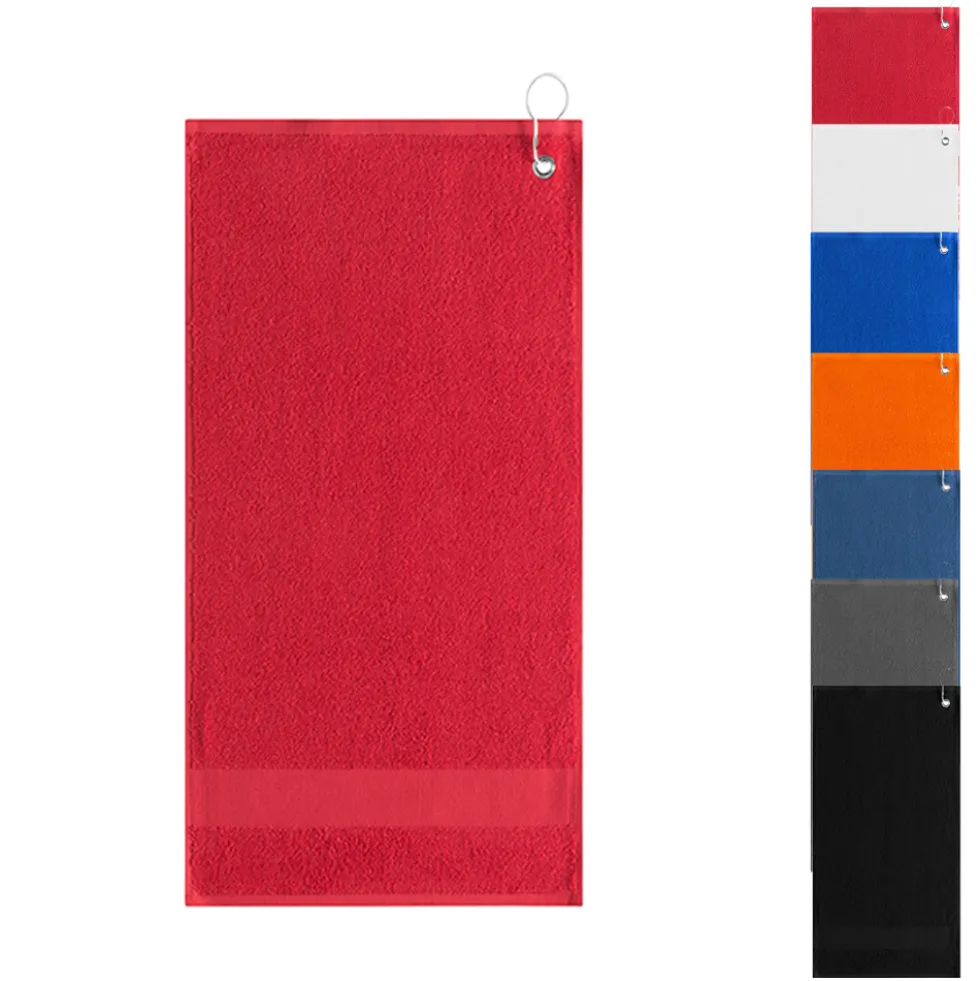 NT9165 L-merch Golfhandtuch mit Aufhänger