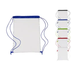 NT0927 L-merch Transparenter Turnbeutel