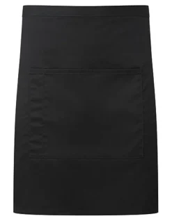 PW141 Premier Workwear Colours mittellange Schürze mit Tasche