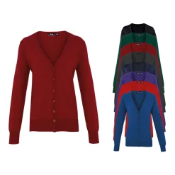PW697 Premier Workwear Damen langarm Strickjacke