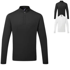 PW647 Premier Workwear Essential ´Coolchecker®´ Chefs Shirt Polo langarm