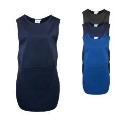 PW172 Premier Workwear Lange Damen-Tabardschürze mit Fronttasche