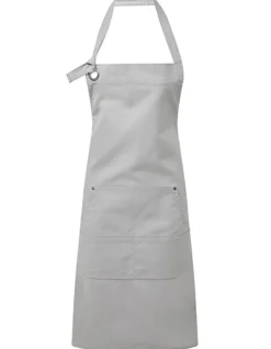 PW137 Premier Workwear Latzschürze mit vier genähten Taschenfächer