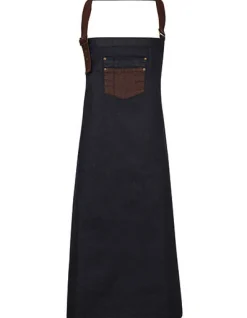 PW136 Premier Workwear Latzschürze mit wasserabweisender Oberfläche durch Wachsbeschichtung