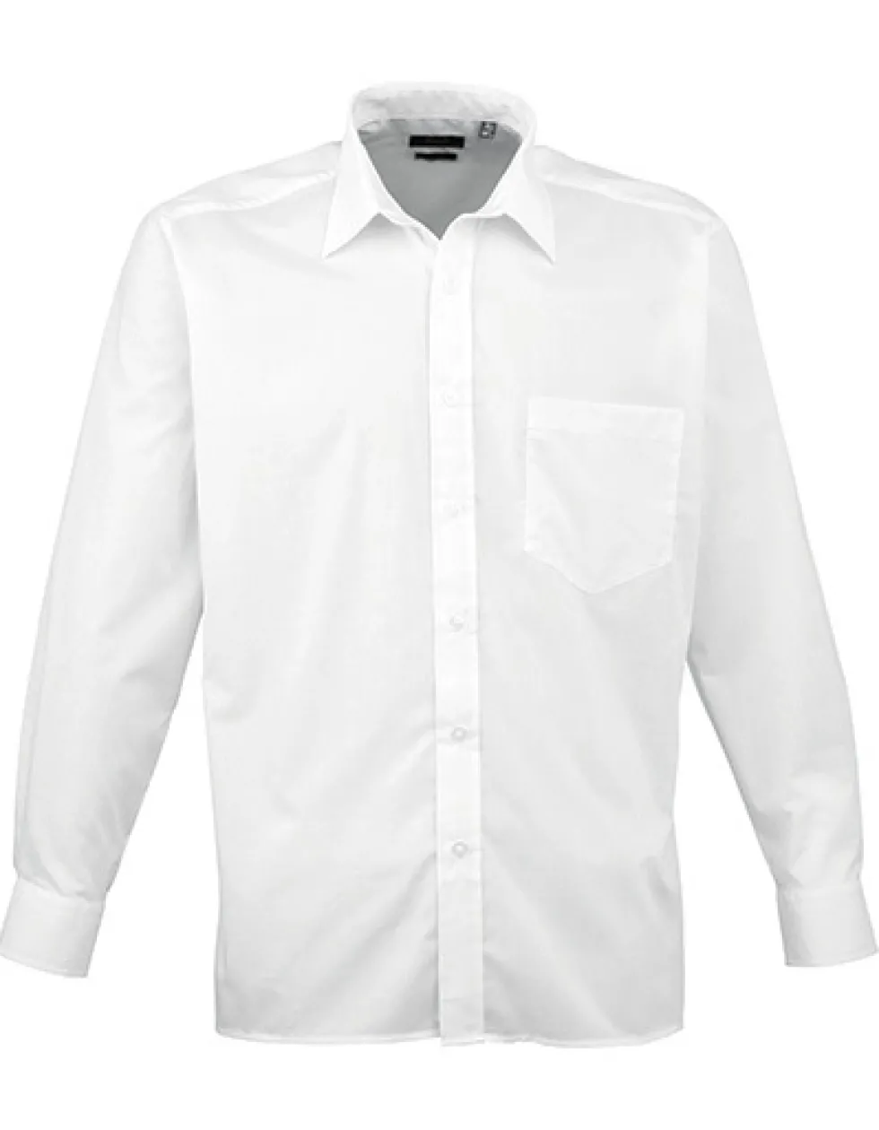 PW200 Premier Workwear Poplin langarm Hemd (Herrenhemd/Langarm)