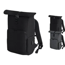 QD995 Quadra Q-TECH CHARGE Rucksack Rolltop-Verschluss