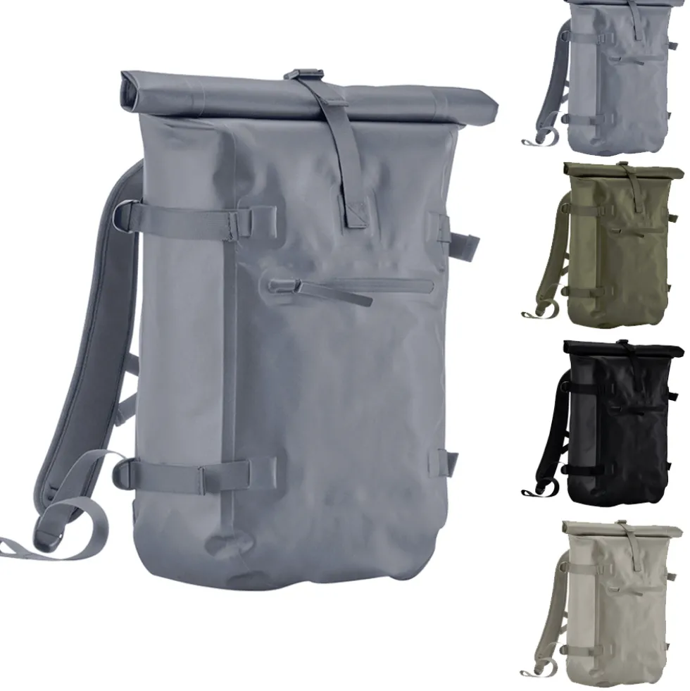 QS575 Quadra wasserfester Rucksack mit Roll-Top-Verschluss
