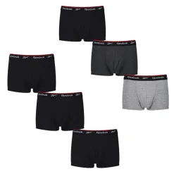 RBK8260 Reebok Herren kurze Sport Unterhose Boxer - Redgrave (3er Pack)