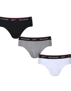 RBK8259 Reebok Herren Sport Slip Unterhose - Wiggins (3er Pack)