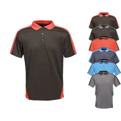 RG1740 Regatta Contrast COOLWEAVE Polo kurzarm