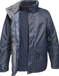 RG1470 Regatta Herren BENSON III atmungsaktive 3 in 1 Jacke