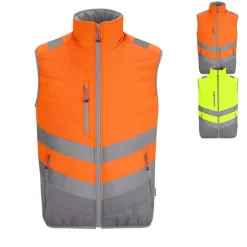 RG20200 Regatta High Visibility Hi-Vis 2-farbige Thermo Weste im Baffle-Design