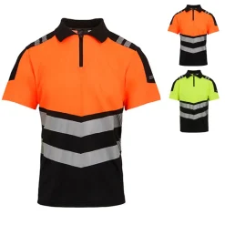 RG281 Regatta High Visibility Hi-Vis X-Pro Polo (Klasse 1)