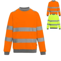 RG8130 Regatta High Visibility Hi-Vis Pro Rundhals Sweatshirt