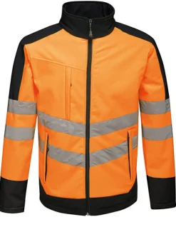 RG625 Regatta Hi-Vis Pro Softshelljacke