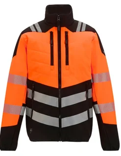 RG953 Regatta Professional Hi-Vis X-Pro Hybrid Jacke - Klasse 2