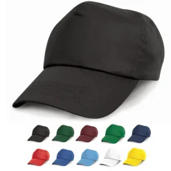 RH05J Result Headwear Kinder Kappe Aufklappbare verstärkte Vorderseite