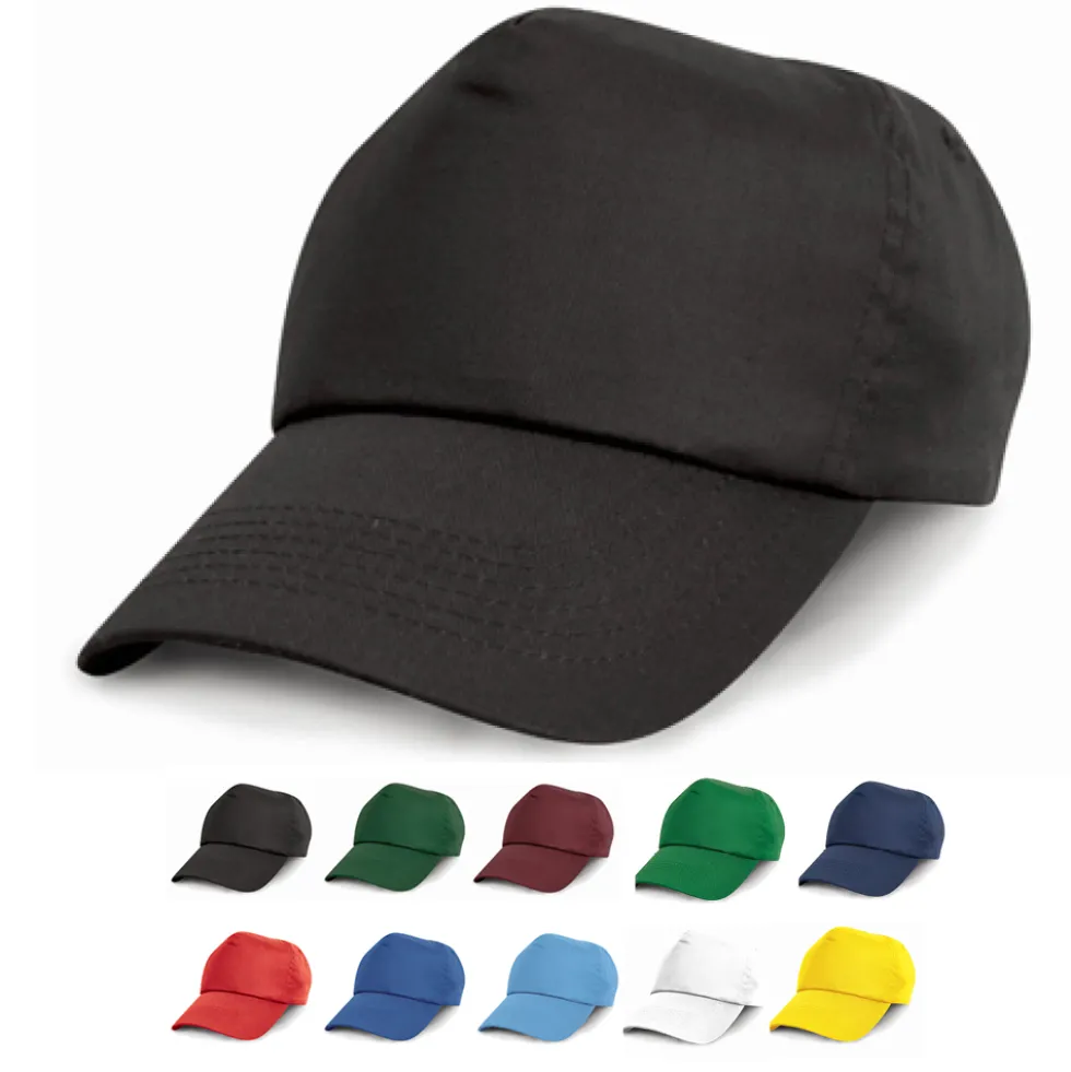 RH05J Result Headwear Kinder Kappe Aufklappbare verstärkte Vorderseite