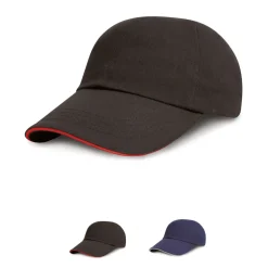 RH24PJ Result Headwear Kinder Kappe Schwerer, gebürsteter Baumwoll-Drill