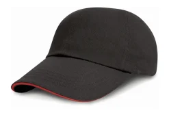 RH24PJ Result Headwear Kinder Kappe Schwerer, gebürsteter Baumwoll-Drill