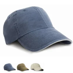 RH54 Result Headwear Feiner Baumwoll-Twill Kappe
