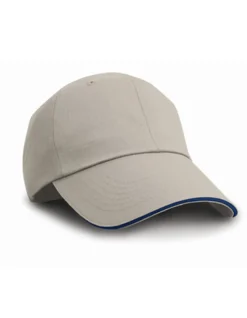 RH38 Result Headwear Kappe Fischgrätmuster