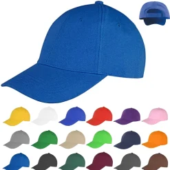 RH81 Result Headwear Memphis 6-Panel Kappe Verstärktes Frontpanels