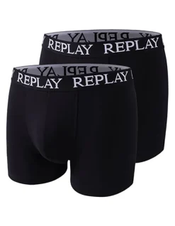 RP101005 Replay Herren Boxershorts (2er Pack)