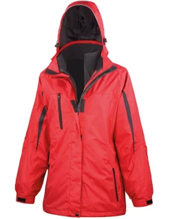 RT400F Result Damen 3 in 1 Softshelljacke
