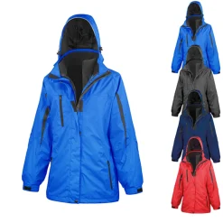 RT400F Result Damen 3 in 1 Softshelljacke