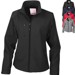 RT128F Result Damen Softshell Jacke wasserabweisend und atmungsaktiv