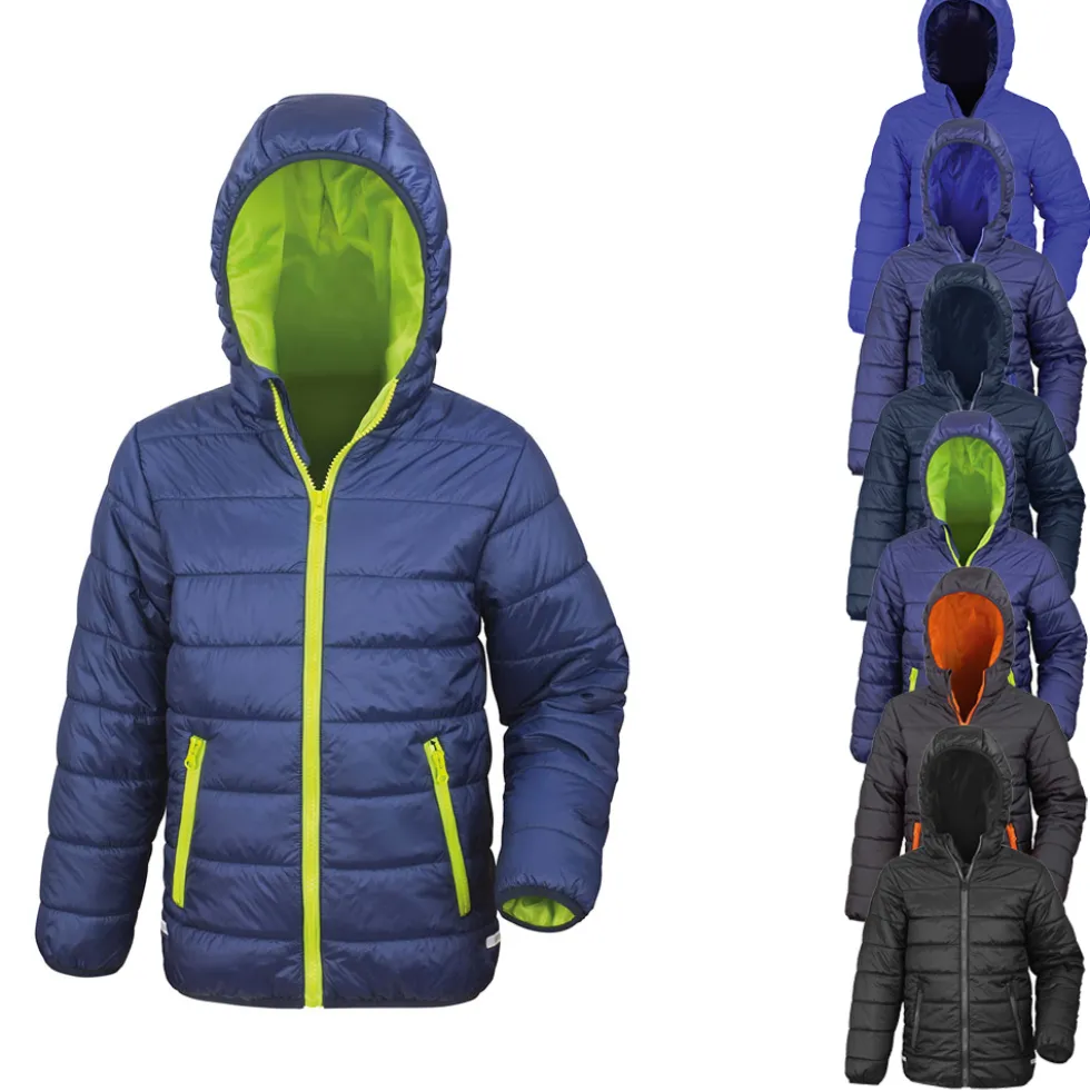 RT233J Result Core Gefütterte Jacke für Kinder
