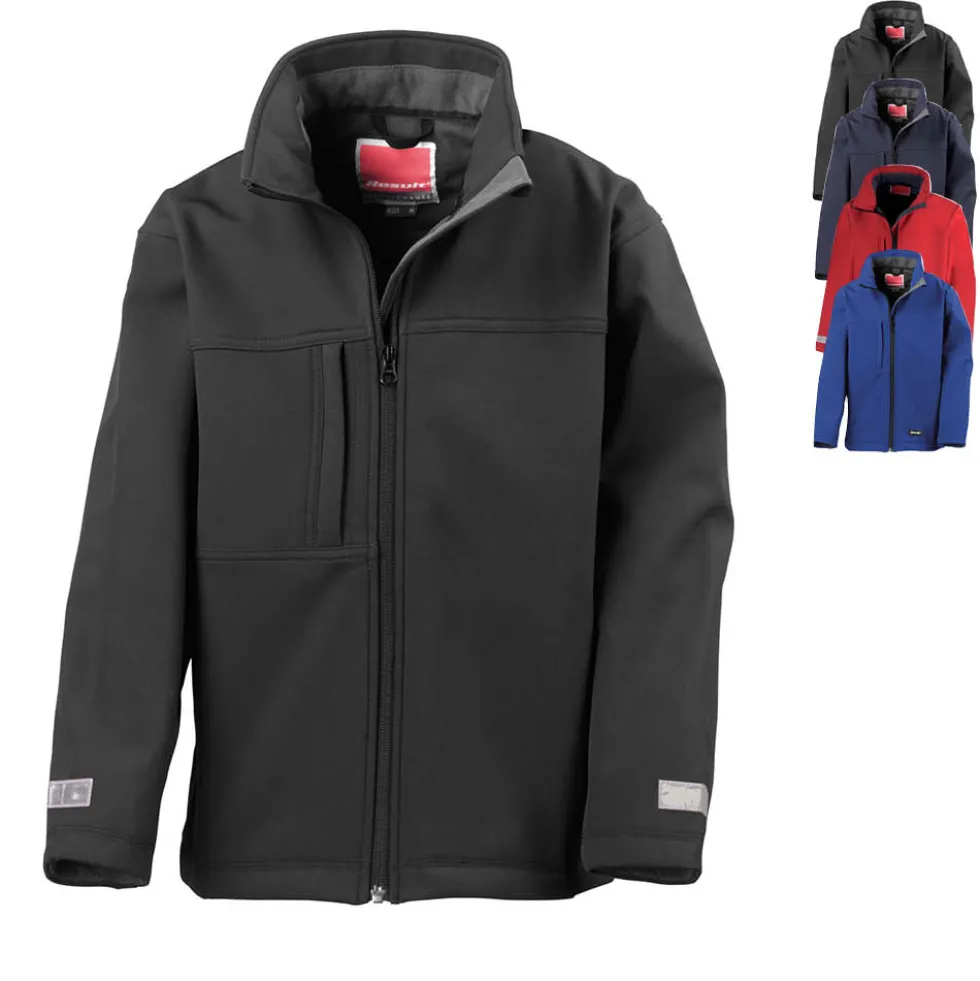 RT121J Result Kinder Softshell Jacke
