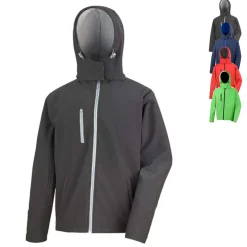 RT230M Result Core Herren Softshelljacke mit Kapuze