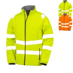 RT505 Result bedruckbare Sicherheits- Softshell Jacke