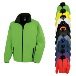 RT231 Result Core Bedruckbare Softshelljacke für Herren