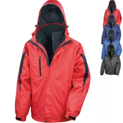 RT400 Result Herren 3 in 1 Softshelljacke