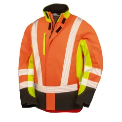 RT506 Result 3-lagie bedruckkbare 3-farbige Sicherheits- Softshell Jacke