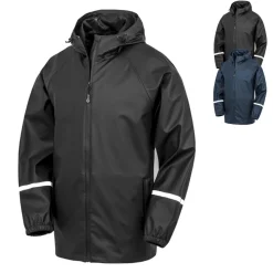 RT915 Result Prism PU wasserfeste Jacke Reflektionsstreifen