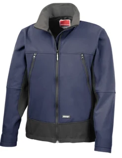 RT120 Result Softshell Jacke modisch geschnitten mit verlängertem Rücken