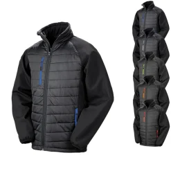 RT237 Result Wattierte Softshelljacke Windabweisend Atmungsaktiv