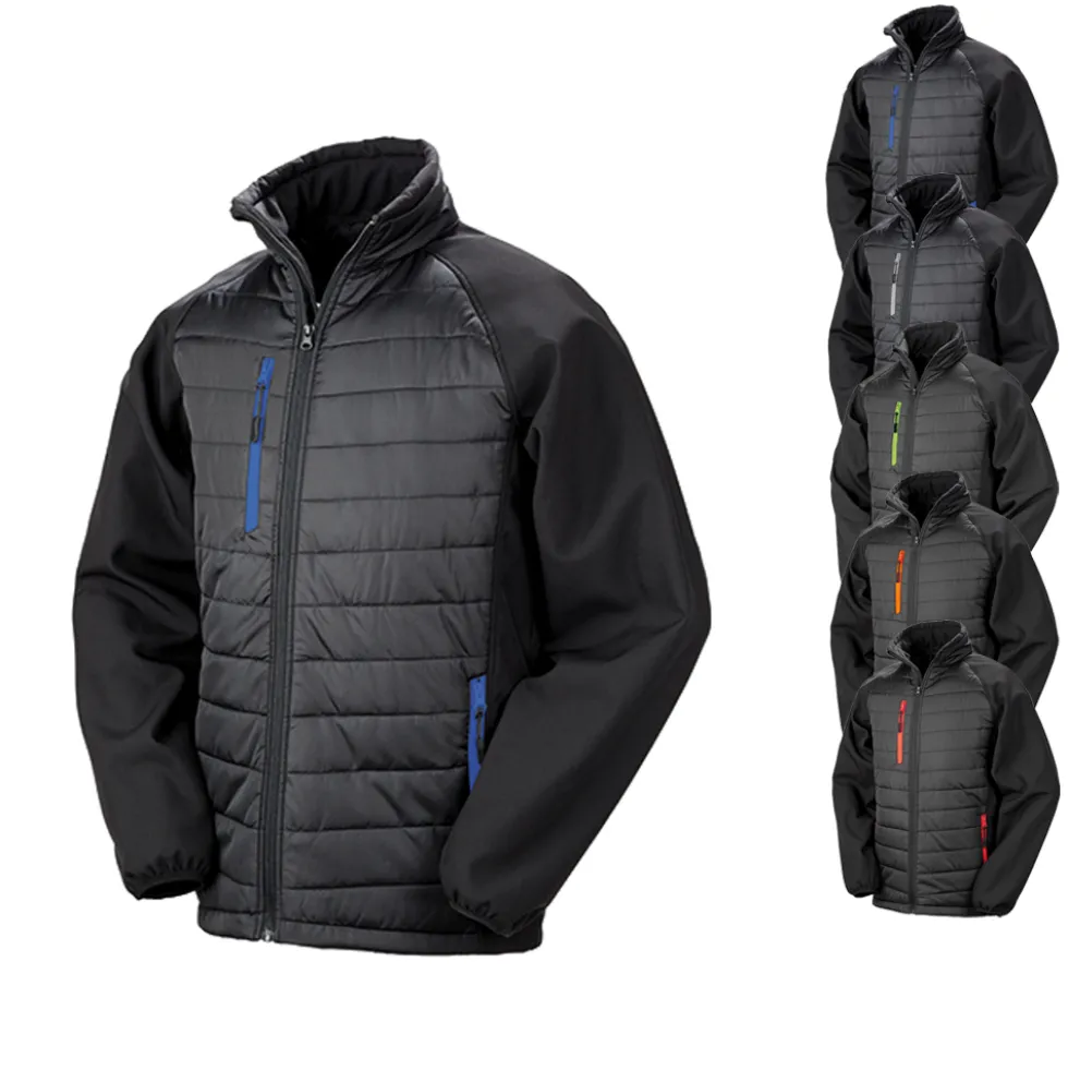 RT237 Result Wattierte Softshelljacke Windabweisend Atmungsaktiv