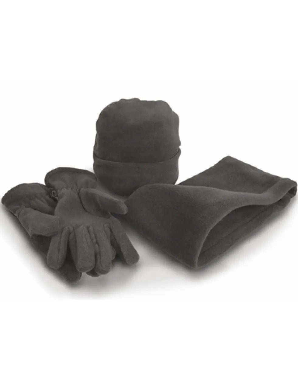 RT40 Result Winter Essentials Fleece-Winterset Handschuhe und Mütze