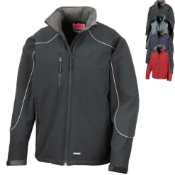 RT118 Result WORK-GUARD Ice Fell Softshell-Jacke mit Kapuze