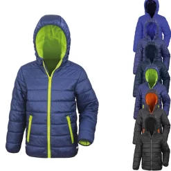 RT233Y Result Core Gefütterte Jacke für Kinder