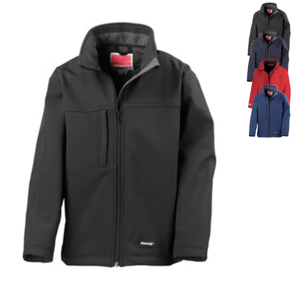 RT121Y Result Kinder Softshell Jacke