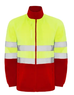 RY9305 Roly Workwear Fleece Jacke Hi-Vis